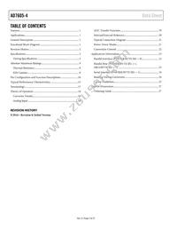 AD7605-4BSTZ-RL Datasheet Page 2