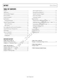 AD7607BSTZ-RL Datasheet Page 2