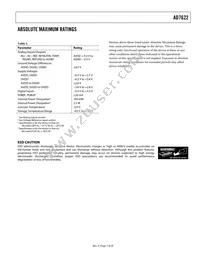 AD7622BCPZRL Datasheet Page 7