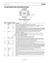 AD7625BCPZRL7 Datasheet Page 7