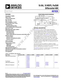 AD7626BCPZ Datasheet Cover