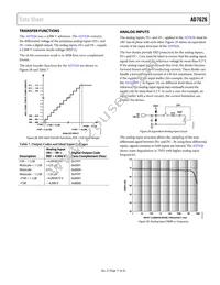 AD7626BCPZ Datasheet Page 17