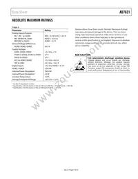 AD7631BCPZRL Datasheet Page 7
