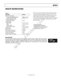 AD7641BCPZRL Datasheet Page 7