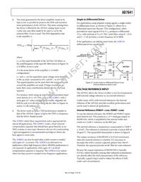 AD7641BCPZRL Datasheet Page 19