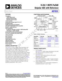 AD7653ASTZRL Datasheet Cover