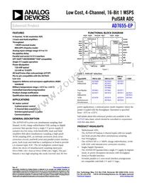 AD7655SCP-EP-RL Datasheet Cover