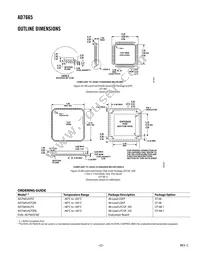 AD7665ACPZRL Datasheet Page 22