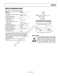 AD7679ASTZRL Datasheet Page 7