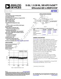 AD7688BCPZ-R2 Datasheet Cover