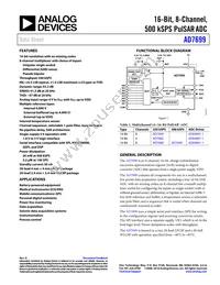 AD7699BCPZRL7 Datasheet Cover