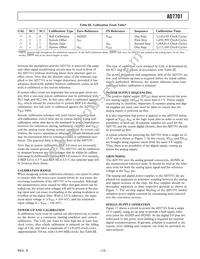 AD7701BN Datasheet Page 13