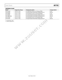AD7703BR-REEL Datasheet Page 17