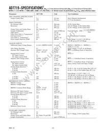 AD7719BR-REEL7 Datasheet Page 3