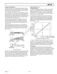 AD7725BSZ Datasheet Page 15