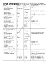AD7731BRU-REEL7 Datasheet Page 2