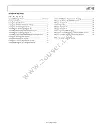 AD7760BSVZ-REEL Datasheet Page 3