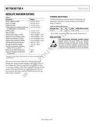 AD7768-4BSTZ-RL7 Datasheet Page 22