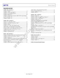 AD7770ACPZ-RL Datasheet Page 4