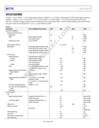 AD7770ACPZ-RL Datasheet Page 6