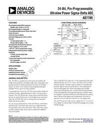 AD7780BRZ-REEL Datasheet Cover