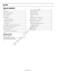 AD7780BRZ-REEL Datasheet Page 2