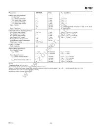 AD7782BRU-REEL Datasheet Page 3