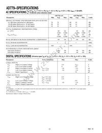 AD779KNZ Datasheet Page 2