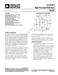 AD780BR-REEL7 Datasheet Cover