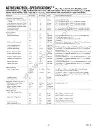 AD7853LARS-REEL Datasheet Page 2