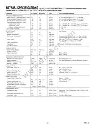 AD7888ARU-REEL7 Datasheet Page 2