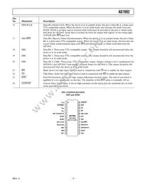 AD7892BR-3REEL Datasheet Page 7