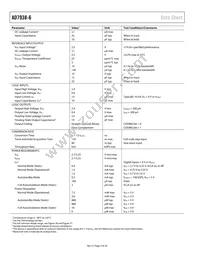 AD7938BCPZ-6 Datasheet Page 4