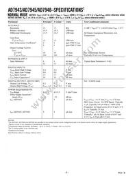 AD7945BRS-REEL Datasheet Page 2
