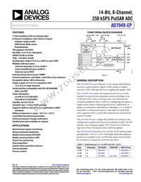 AD7949SCPZ-EP-R2 Datasheet Cover