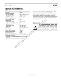 AD7952BCPZRL Datasheet Page 7