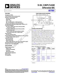 AD7960BCPZ Datasheet Cover