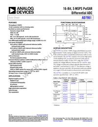 AD7961BCPZ Datasheet Cover