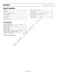 AD7980SRMZ-EP Datasheet Page 2