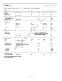 AD7980SRMZ-EP Datasheet Page 4