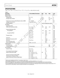 AD7981HRMZ Datasheet Page 3