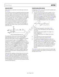 AD7981HRMZ Datasheet Page 17