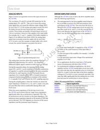 AD7985BCPZ-RL7 Datasheet Page 15