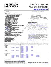 AD7989-5BRMZ-RL7 Datasheet Cover