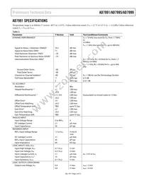 AD7995YRMZ-0 Datasheet Page 3