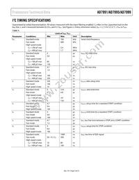 AD7995YRMZ-0 Datasheet Page 9