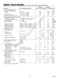 AD8004ARZ-14-REEL Datasheet Page 2