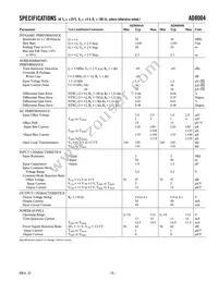 AD8004ARZ-14-REEL Datasheet Page 3