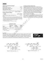 AD8004ARZ-14-REEL Datasheet Page 4
