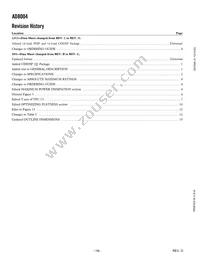 AD8004ARZ-14-REEL Datasheet Page 16